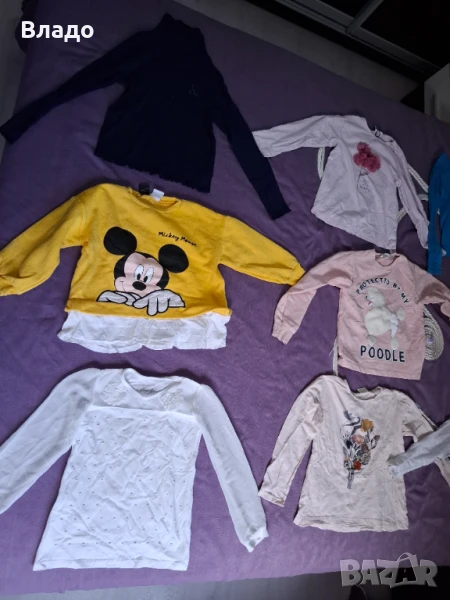 детски блузки с дълъг ръкав 6-7 г., снимка 1