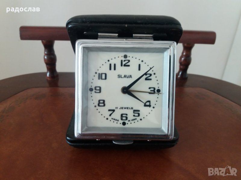 Туристически будилник SLAVA №2033, снимка 1