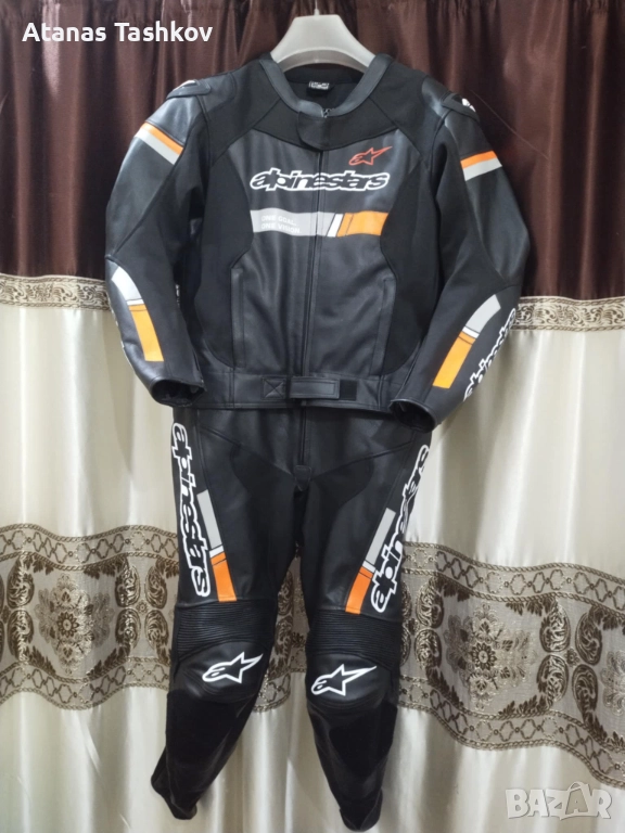 Alpinestars EU58 кожен екип 2 части, снимка 1