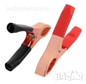 Щипки за зарядно за акумулатор 30А -7 см, снимка 1