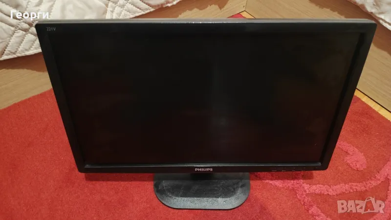Монитор Phillips 221V2 - за ремонт или за части. , снимка 1