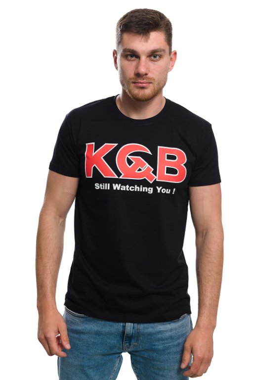 Нова мъжка тениска с трансферен печат KGB, Комитетът за държавна сигурност  в Тениски в гр. Варна - ID29038848 — Bazar.bg