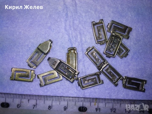 Лот ЕЛЕМЕНТИ / ЧАСТИ от КРАСИВА СРЕБЪРНА ГРИВНА ВЕРСАЧЕ СРЕБРО 925 За РЕСТАВРАЦИЯ 40004, снимка 4 - Гривни - 42615135