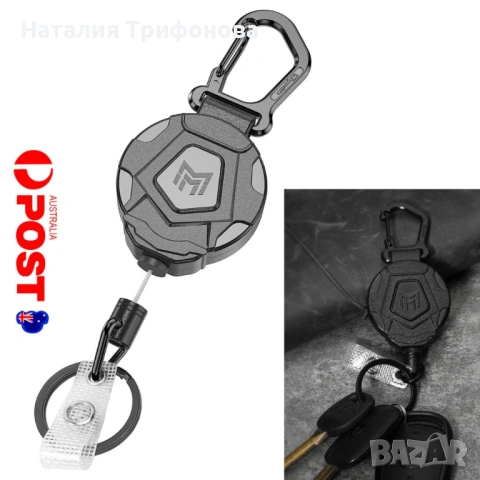 Рибарско йо-йо с карабинер, снимка 2 - Такъми - 54179450