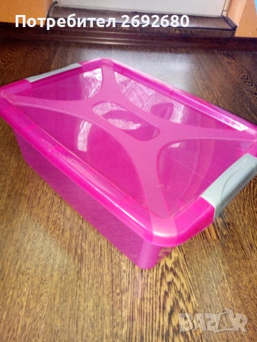 Нови големи прозрачни кутии за съхранение 48L и комплекти от 3бр. или от 6бр., снимка 6 - Други стоки за дома - 50753354