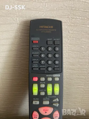 HITACHI VT-RM625A ILLUMINATED REMOTE , снимка 4 - Плейъри, домашно кино, прожектори - 49255020