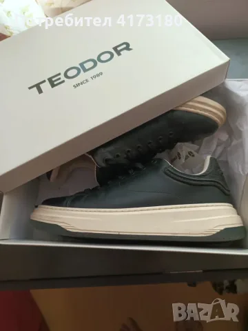 Продавам маратонки естествена кожа Тeodor, снимка 2 - Маратонки - 55853923