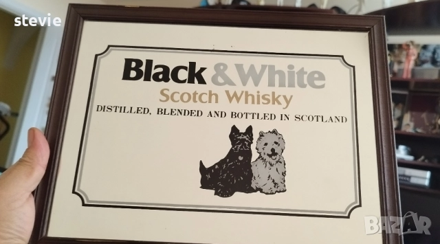 Рекламно огледало на уиски, снимка 2 - Картини - 52491484