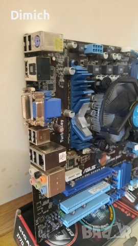 Дънна платка Asus P7H55-M PRO CPU i5 650, снимка 2 - Дънни платки - 52350768