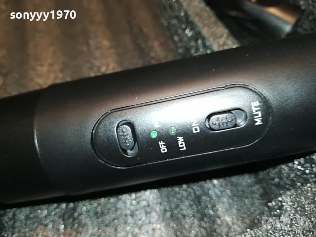 SHURE WIRELESS MICROPHONE 3008221650, снимка 7 - Микрофони - 37847730