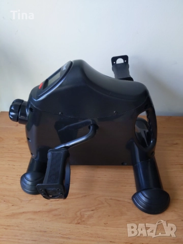 Мини велоергометър, тренажор с педали за упражнения за ръце/крака, снимка 4 - Фитнес уреди - 50470429