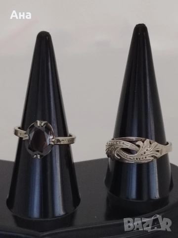 Маркирани сребърни пръстени  Цената е за брой, снимка 2 - Пръстени - 53022353