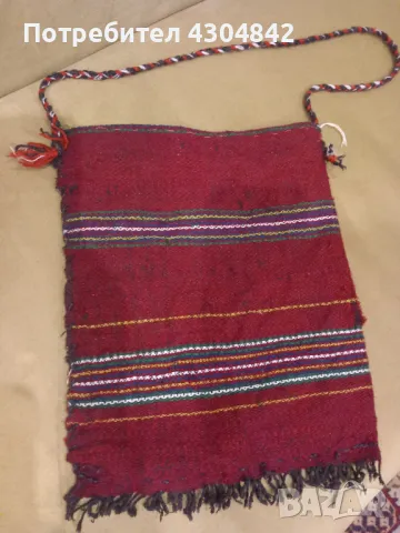Торба чанта ръчно тъкана, снимка 2 - Чанти - 48577406