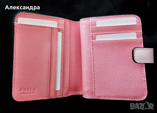 Оригинален дамски нов портфейл FURLA, снимка 5 - Портфейли, портмонета - 53205487