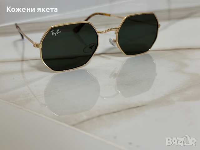 Осмоъгълни octagonal слънчеви очила Ray Ban, снимка 3 - Слънчеви и диоптрични очила - 44734779