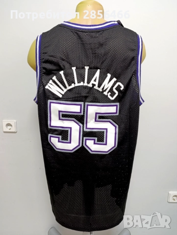 Мъжки потник Mitchell&Ness Kings Jason Williams размер XL, снимка 7 - Тениски - 52365560