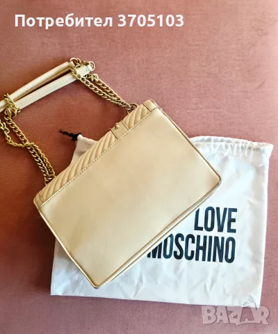 Оригинална чанта Love Moschino , снимка 2 - Чанти - 55779286