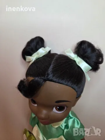 Кукла Тиана (Принцесата и жабокът)
42см.
Оригинална кукла на Дисни 
55лв.
, снимка 5 - Кукли - 50425771