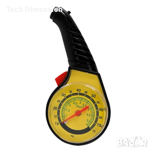 Манометър Auto Practic за автомобил,велосипед и др., снимка 2 - Аксесоари и консумативи - 52312127
