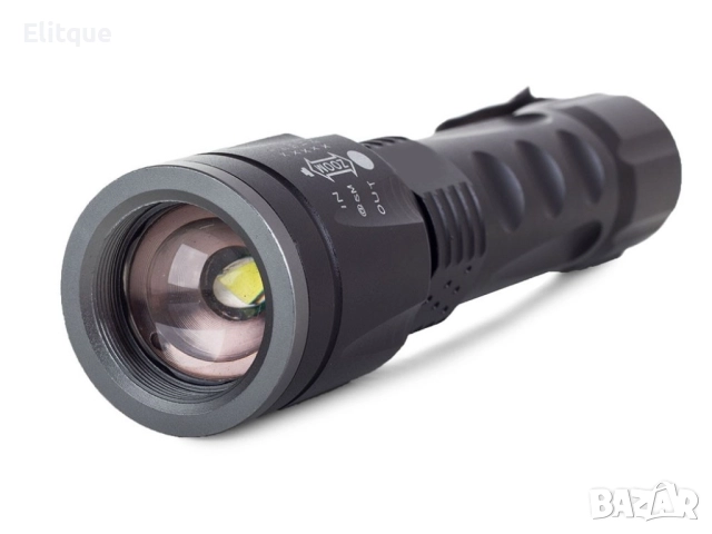 Малък тактически LED фенер, светодиоден и CREE ZOOM осветяване FL87, снимка 9 - Други - 52805672