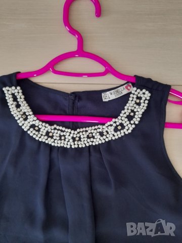 Дамска блуза с перлички, снимка 3 - Ризи - 37467340