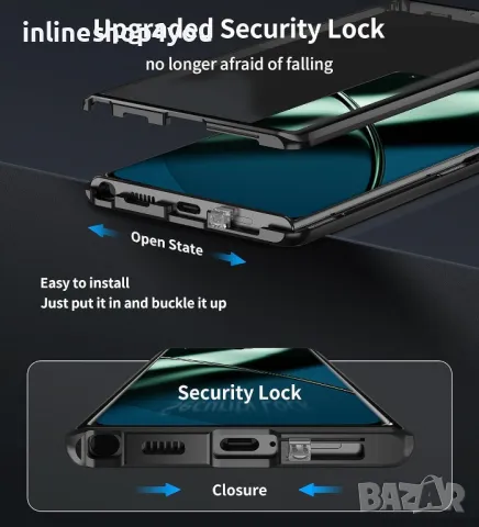 Двоен Магнитен Кейс за Xiaomi 15 Ultra със Защита на камерите