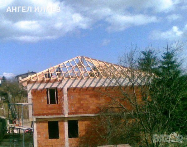 Цялостно изграждане на нов покрив  Пренареждане на керемиди  Поставяне на битумни керемиди, снимка 1 - Ремонти на покриви - 33708168