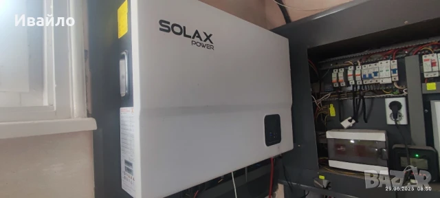 Solax X1 3,7kW Хибриден Инвертор+СТ+WiFi, снимка 3 - Друга електроника - 50836397