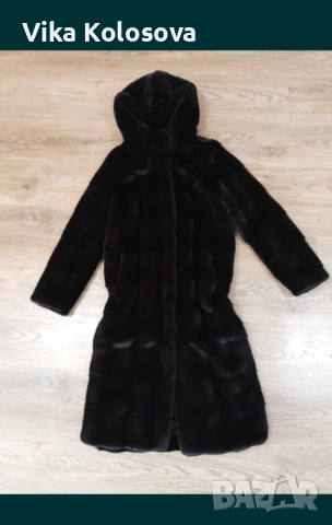 Продавам топло кожене пальто., снимка 4 - Палта, манта - 52507067