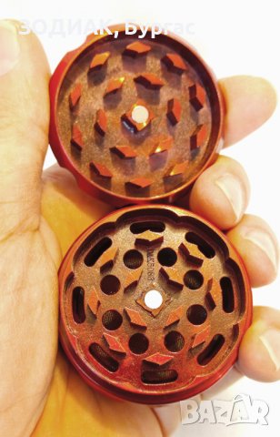 Нов Стоманен ГРИНДЕР - 4 части, снимка 4 - Други - 24367876