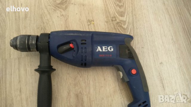 Бормашина ударна AEG SB2E 715 R, снимка 4 - Бормашини - 39197882