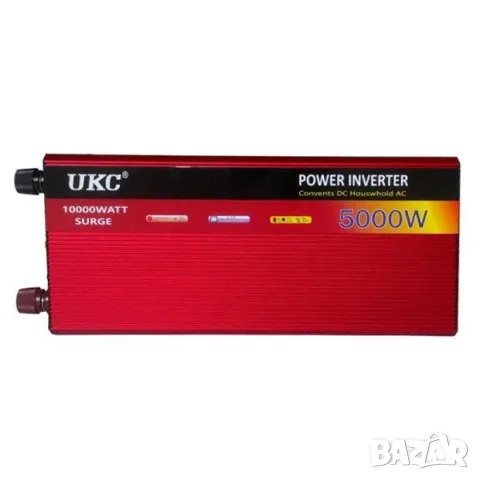 Инвертор -12V или 24V -220V 5000w - UKC, снимка 2 - Аксесоари и консумативи - 56071381