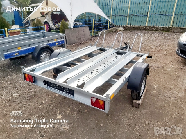 Туристическо,самосвално ремарке за 3 мотора REPO до 750кг., снимка 7 - Ремаркета - 52008188