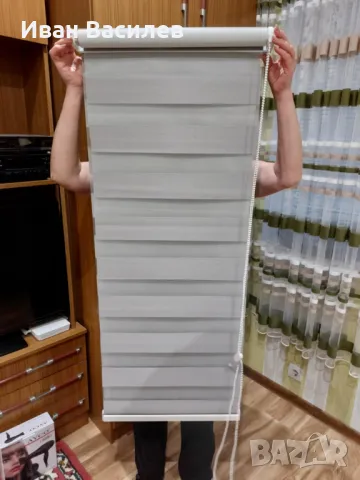 Продавам щори ден и нощ/ сиво бяло, снимка 2 - Щори - 50305004