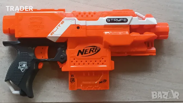 пистолет пушка Бластер Hasbro Nerf N-Strike Elite - Stryfe, снимка 2 - Игри и пъзели - 42355357