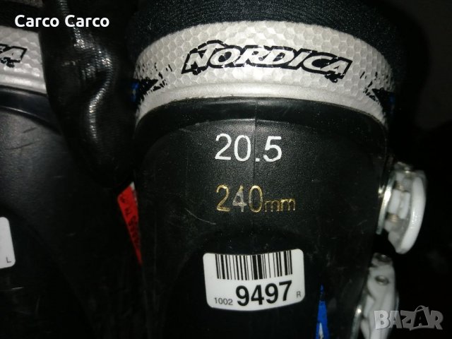 Поръчай 33 номер ски обувки Нордика Nordika на супер цена от  50 лева. ДОСТАВКА с Еконт и опция прег, снимка 6 - Зимни спортове - 35658378