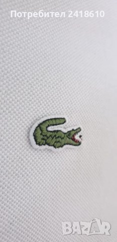Lacoste Pique Cotton Classic Fit Mens Size 4 - M ОРИГИНАЛ! Мъжка Тениска!, снимка 11 - Тениски - 50338042