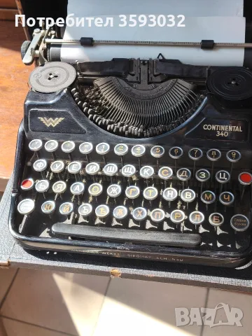 Continental 340, стара кирилица, с оригинален царски етикети от вносителя , снимка 5 - Антикварни и старинни предмети - 55938110