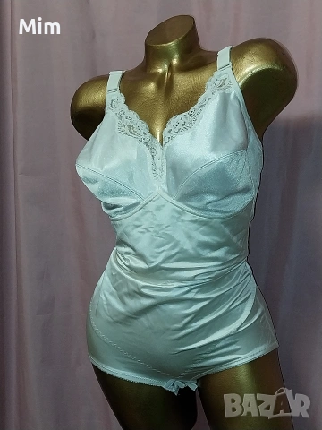 L/XL 100 C/D Бяло еластично боди , снимка 3 - Корсети, бюстиета, топове - 53183837