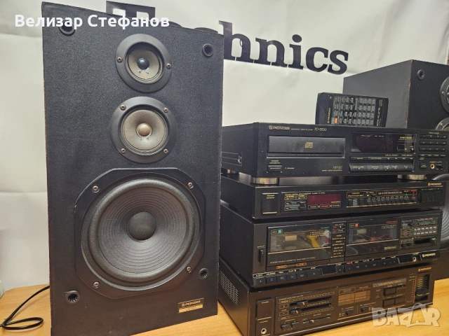 🎶🔊 PIONEER VINTAGE HI-FI COMPONENT SYSTEM – 42 cm FULL SIZE 🔊🎶, снимка 3 - Аудиосистеми - 54259754