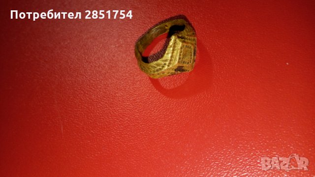 Стариннен пръстен, снимка 11 - Антикварни и старинни предмети - 31661394