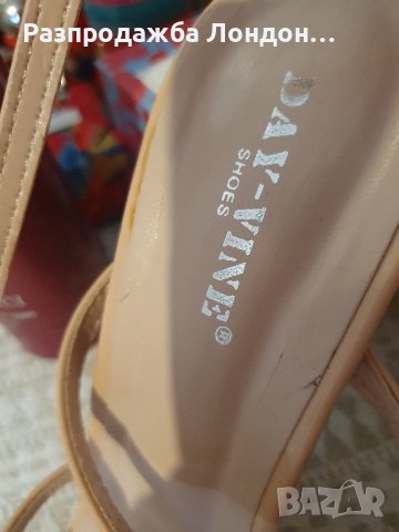 Обувки стилни .р40 Лондон, снимка 7 - Сандали - 42058132
