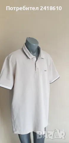 Hugo Boss Paddy Pique Cotton Mens Size 2XL - 3XL   НОВО! ОРИГИНАЛНА Тениска!, снимка 3 - Тениски - 49892700