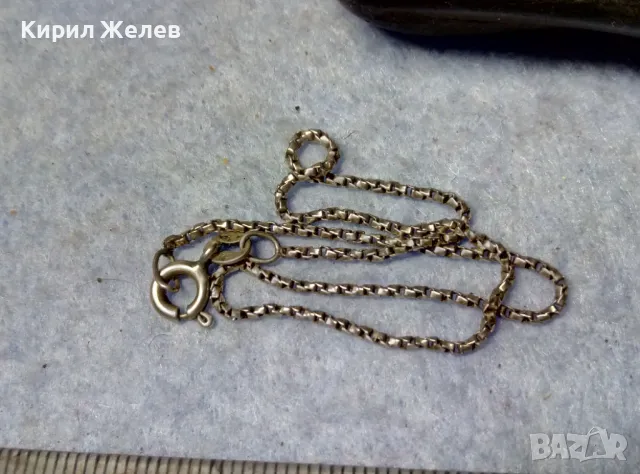 ФИНА СРЕБЪРНА ГРИВНА СРЕБРО 925 КРАСИВА РЕТРО АРТ СТИЛ ПЛЕТКА РЪЧНА ИЗРАБОТКА 39251, снимка 8 - Гривни - 49553530