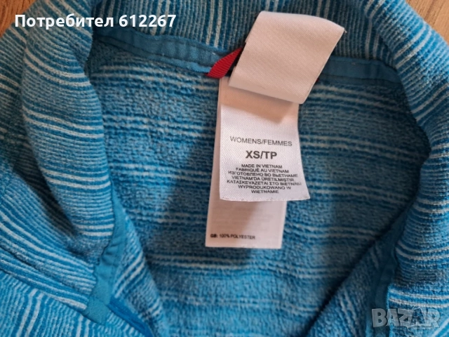 полар дамски The North Face XS, снимка 5 - Суичъри - 56549212