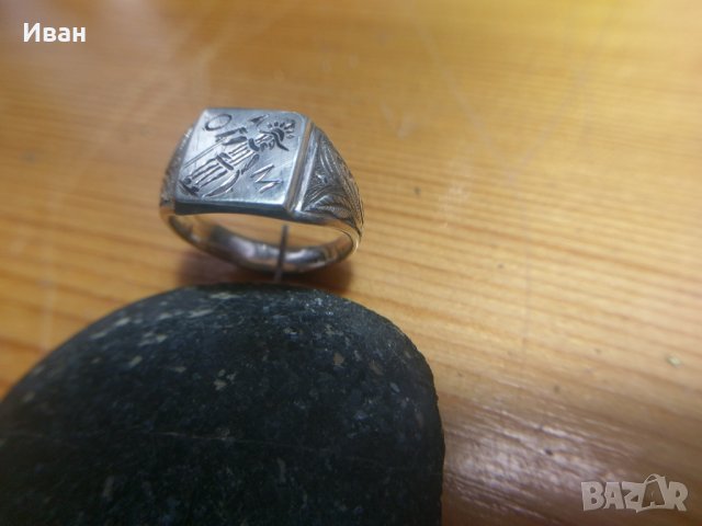 Сребърен пръстен , снимка 2 - Пръстени - 31981102