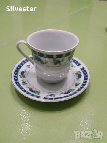 Порцеланов сервиз за кафе 6 бр. Tao Hui - FINE PORCELAIN, снимка 3 - Чаши - 29790912