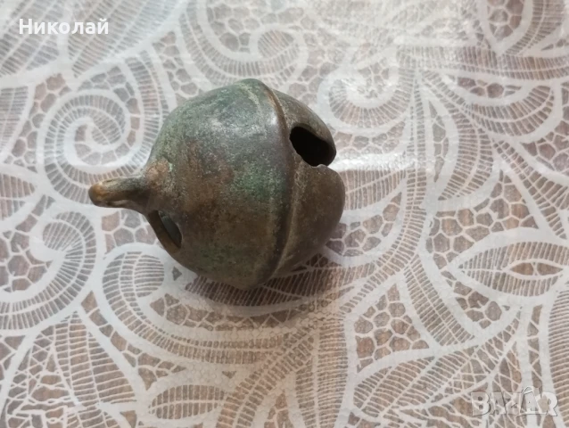 Звънче , орехче , чан , звънец , снимка 7 - Антикварни и старинни предмети - 51261395