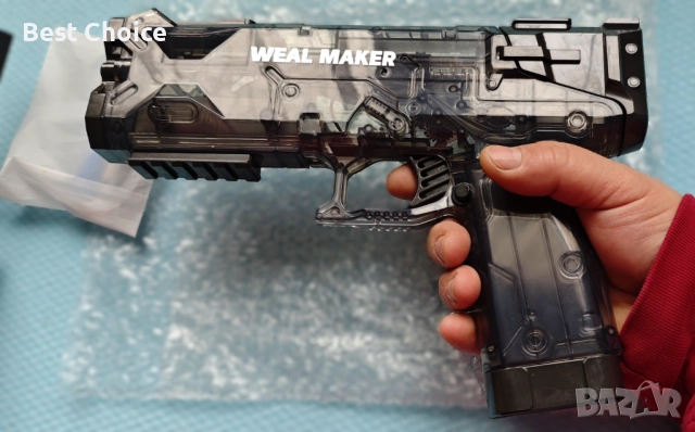 Електрически воден пистолет Weal Maker, снимка 7 - Електрически играчки - 52542454