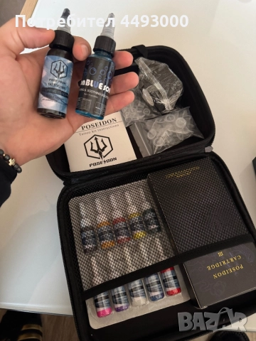 Машинка за татуиране Poseidon, снимка 8 - Друга електроника - 52856961